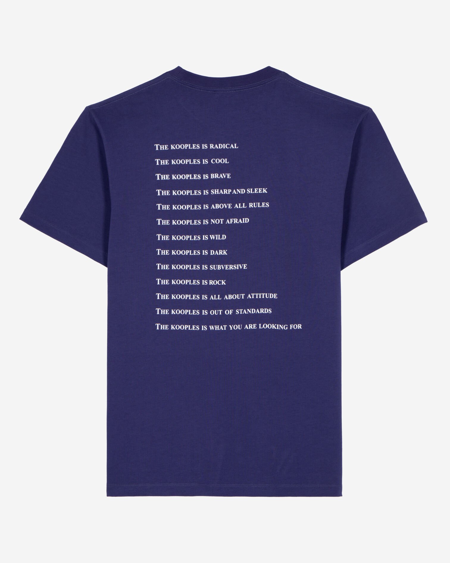 What is navy blue t-shirt, BLUE ATLANTIQUE, hi-res image number null