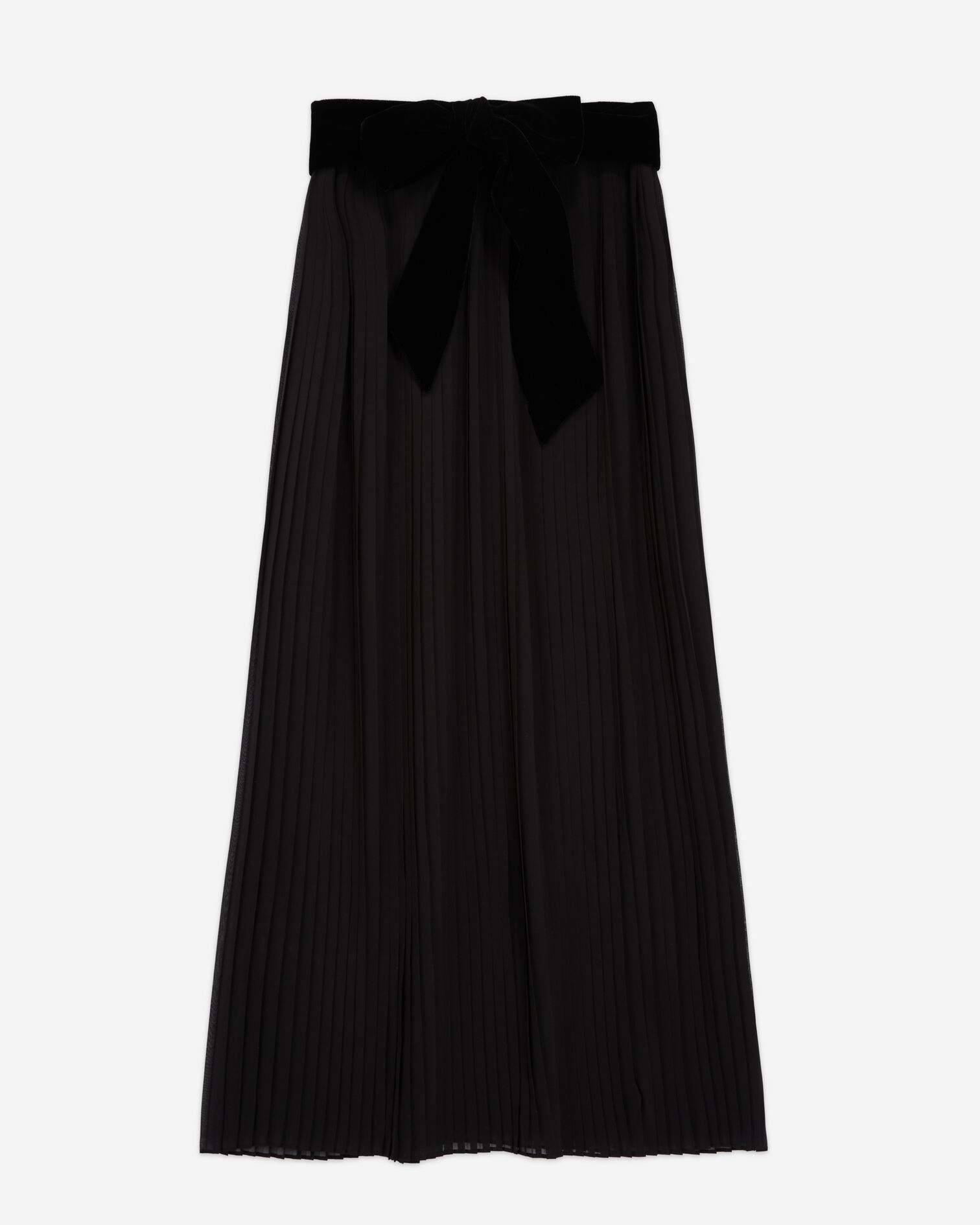 Jupe longue noire, BLACK, hi-res image number null