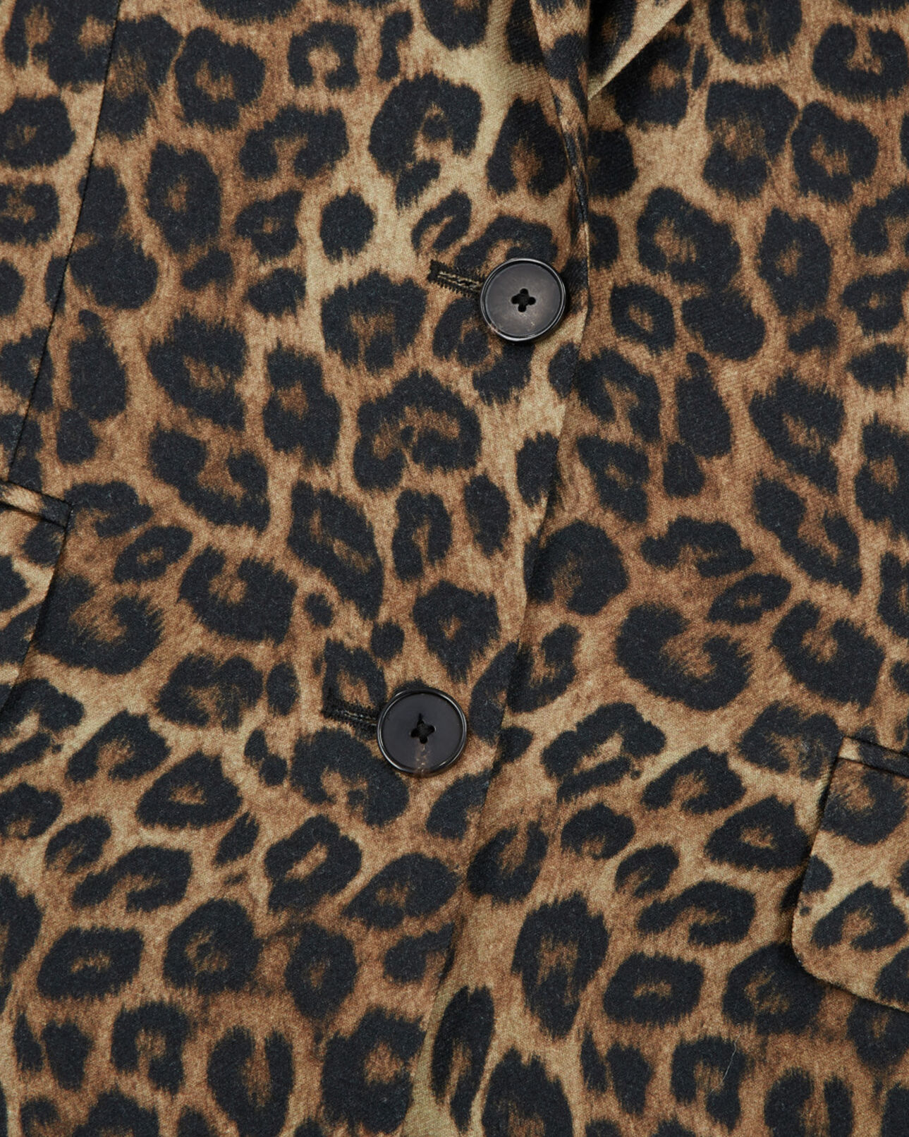 The Kooples FEMME LEOPARD veste droite léopard