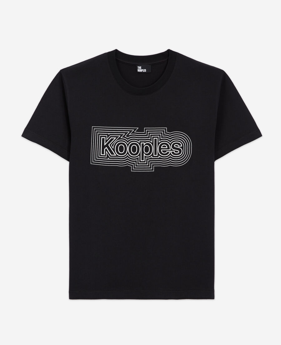 t-shirt logo noir