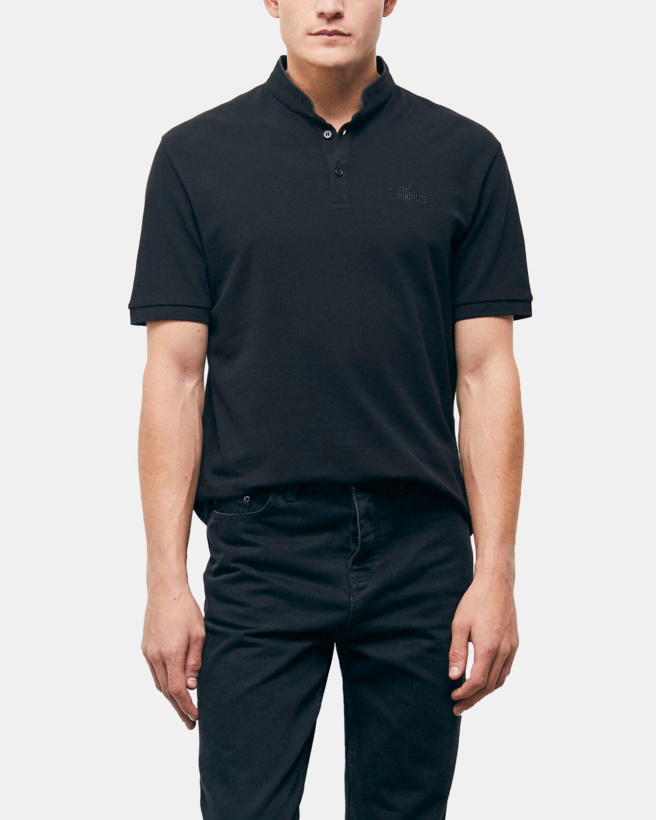 The Kooples MEN BLACK black polo