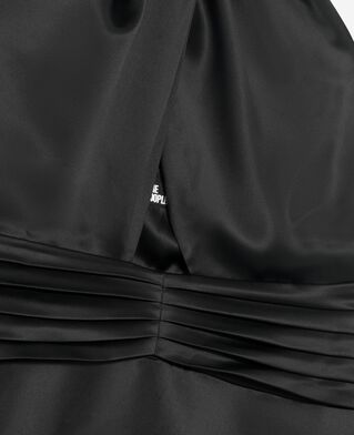 The Kooples FEMME BLACK robe longue sans manches noire