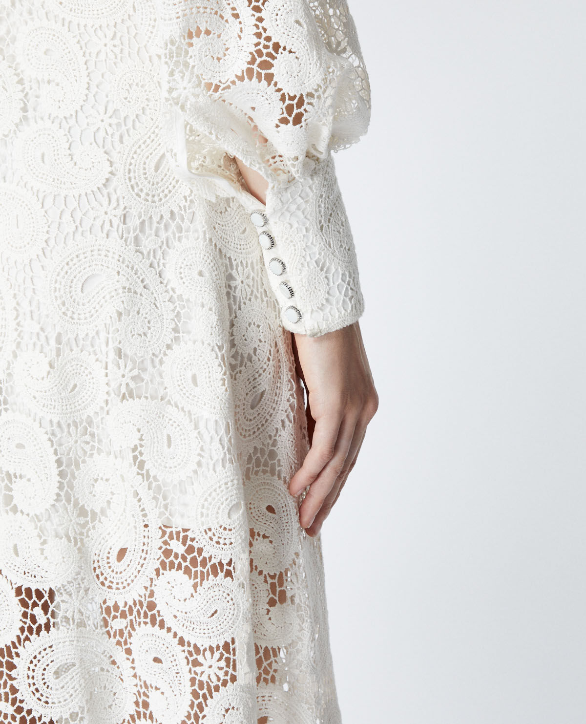 The kooples white lace dress on sale