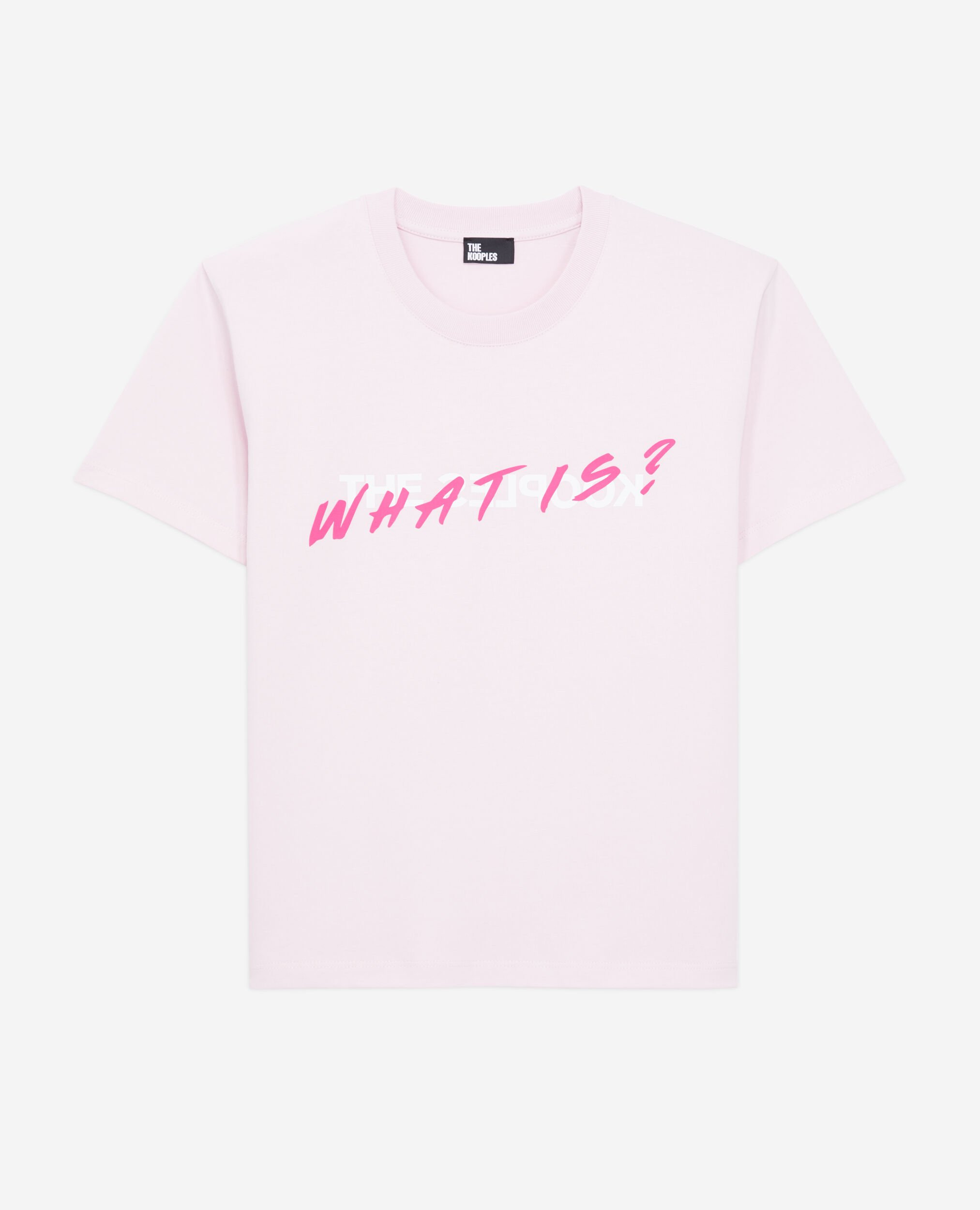 Women's pink what is t-shirt, PALE PINK, hi-res image number null