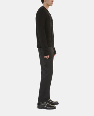 The Kooples H BLACK black cotton sweater