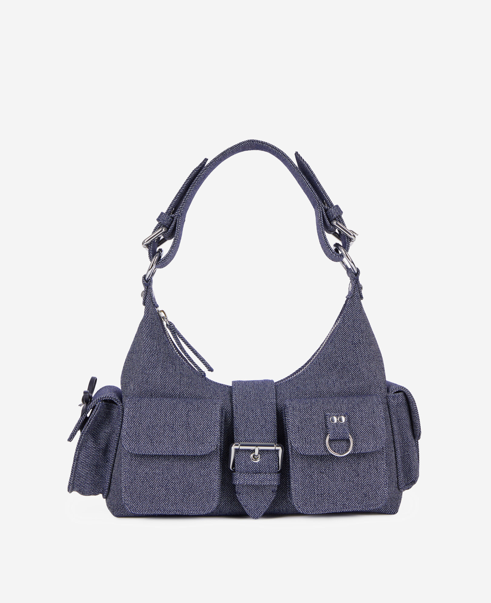 Sac Amelia en denim bleu | The Kooples - France