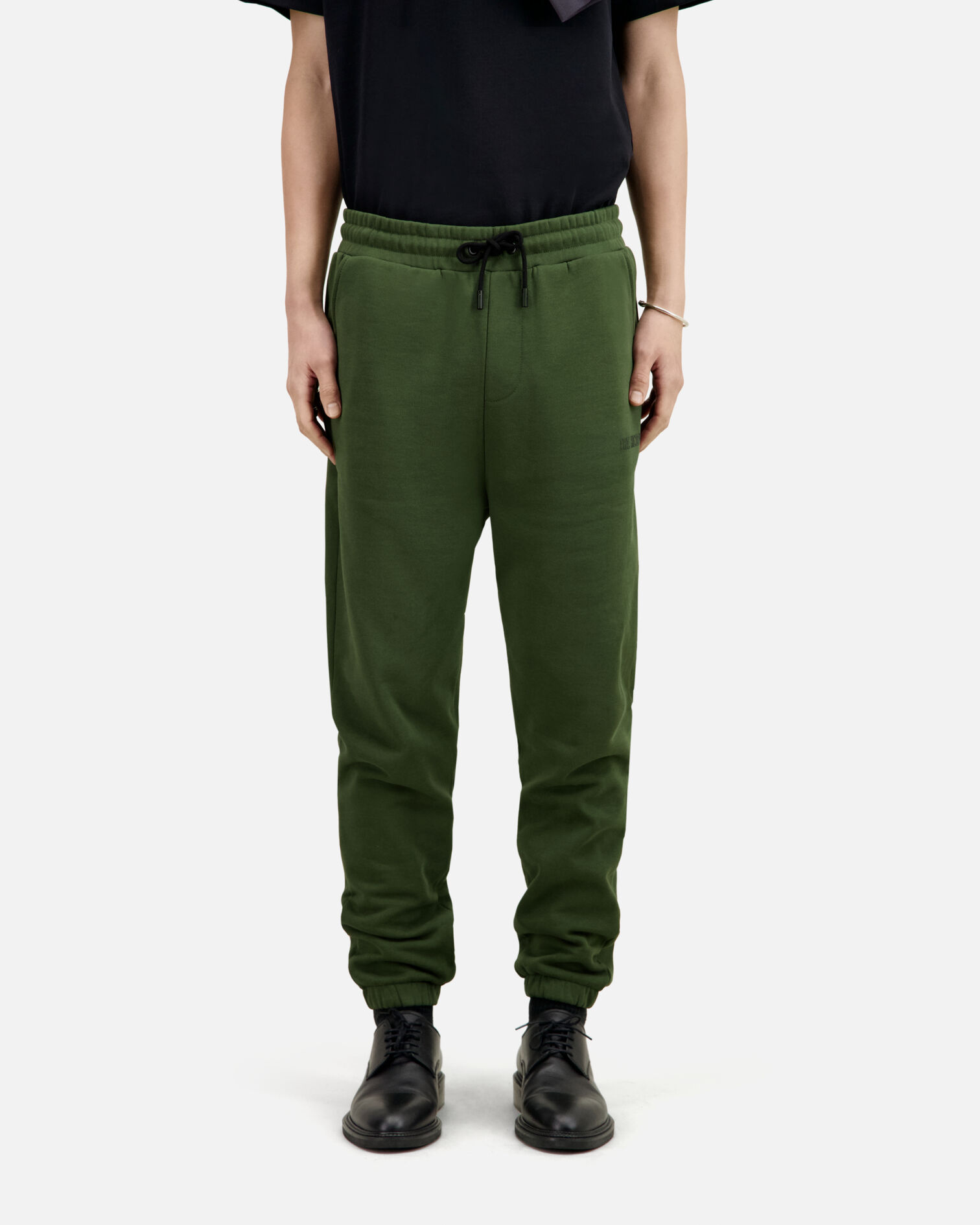 Khaki Logo tracksuit trousers, USED KAKI, hi-res image number null