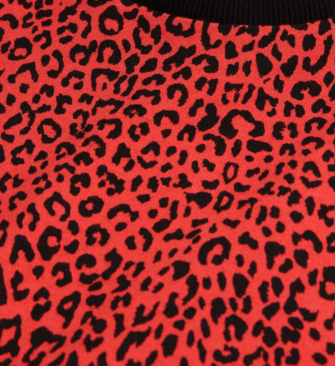 Pink and red leopard print jumper cheap