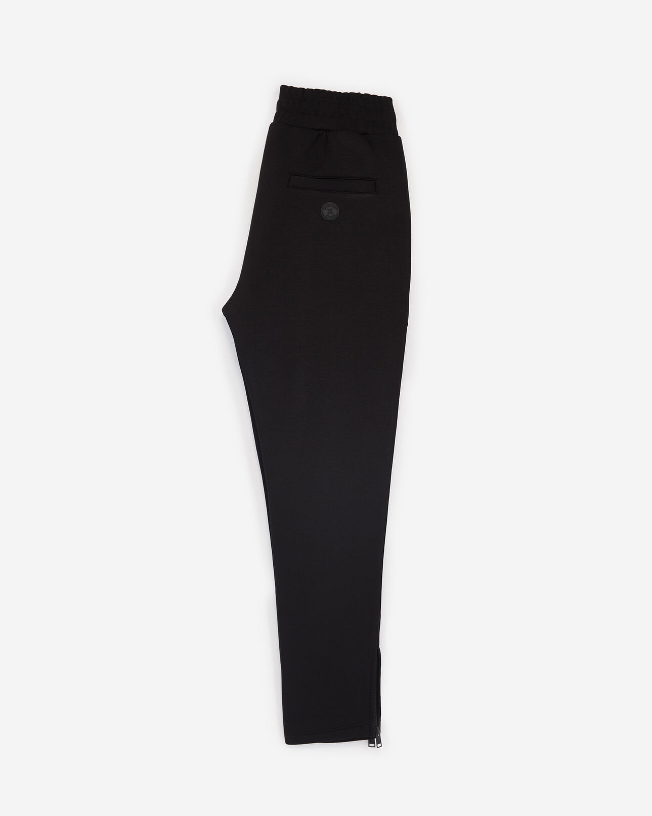 The Kooples MEN BLACK black joggers with navy blue details