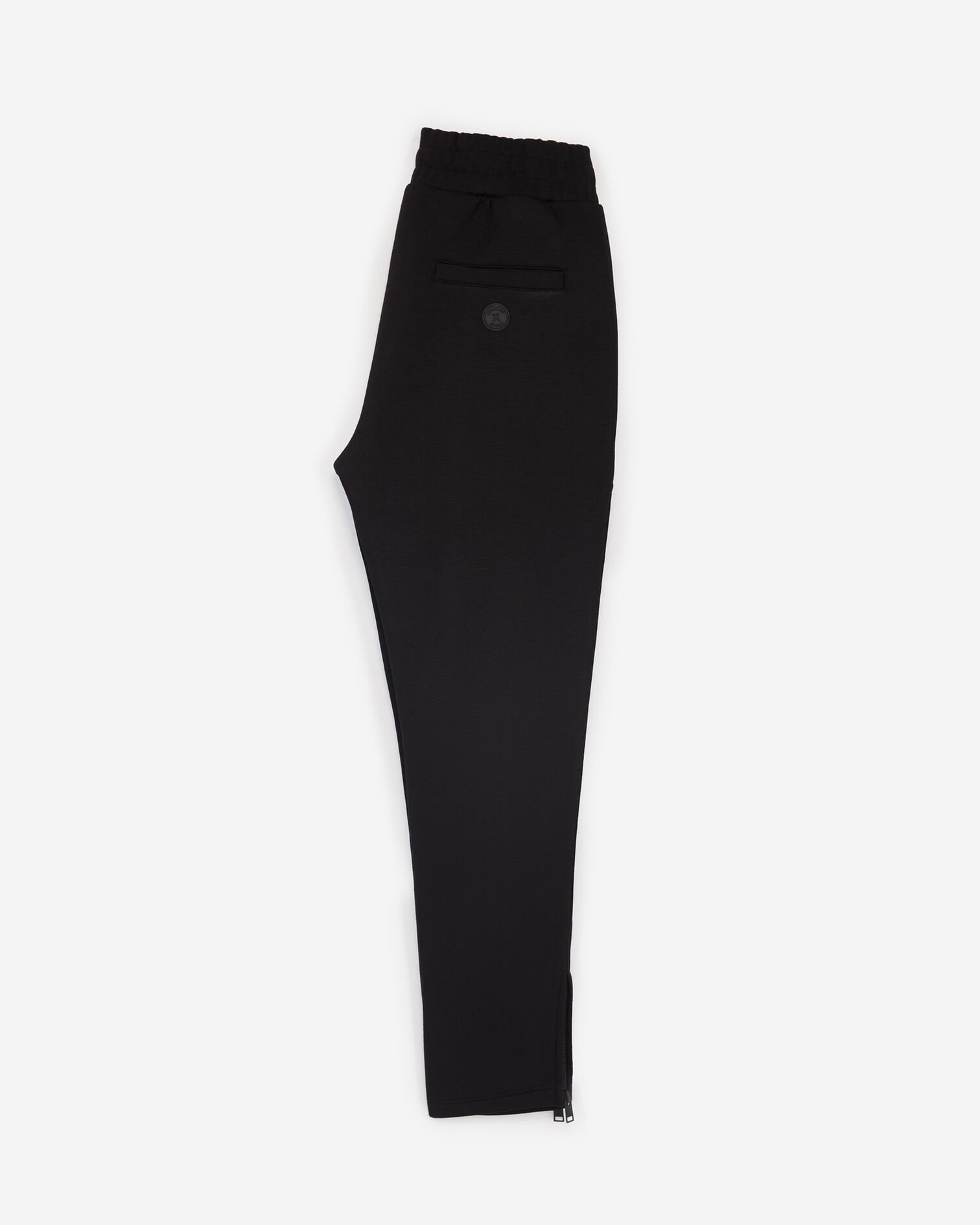 Black joggers with navy blue details, BLACK, hi-res image number null