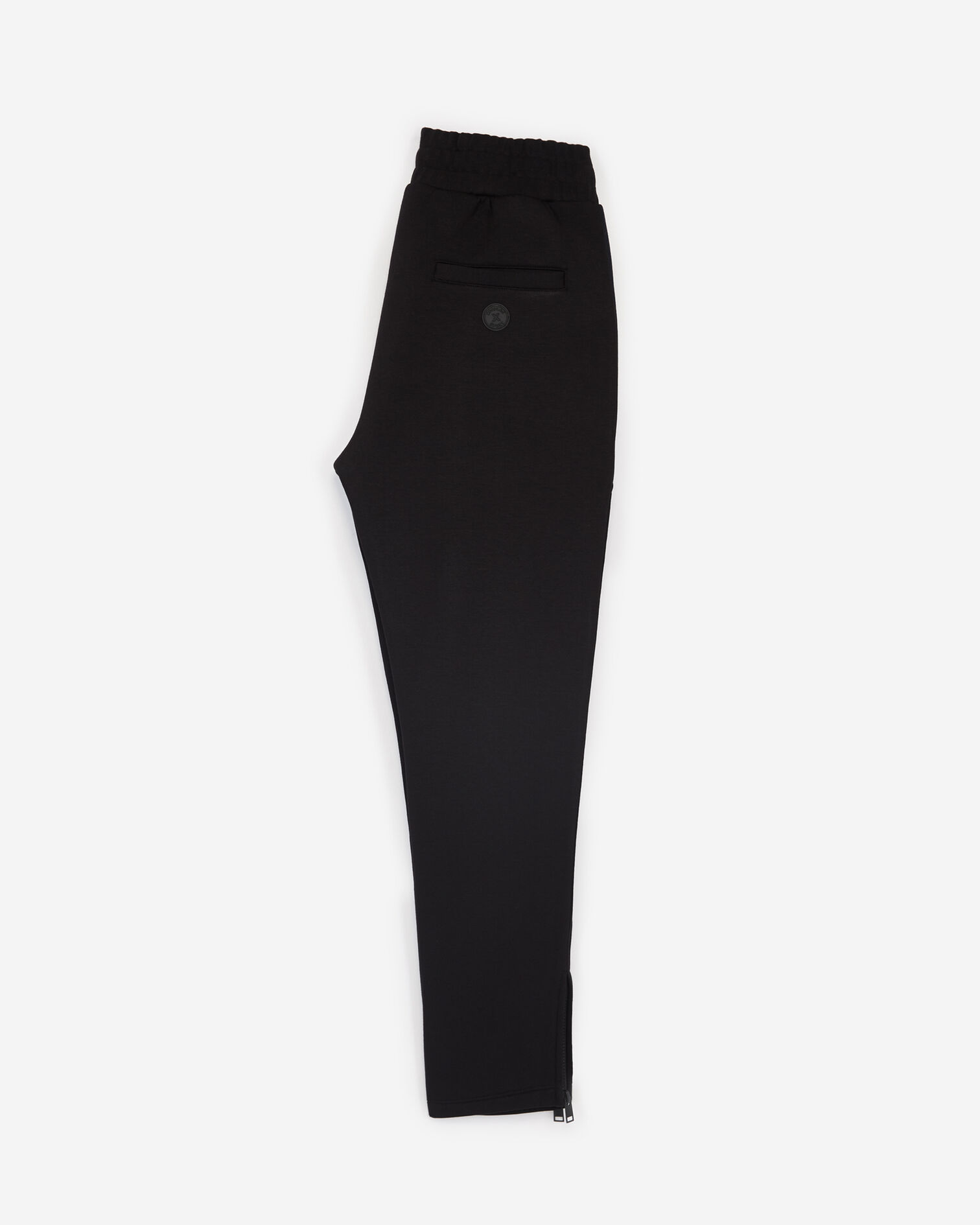 Black joggers with navy blue details, BLACK, hi-res image number null