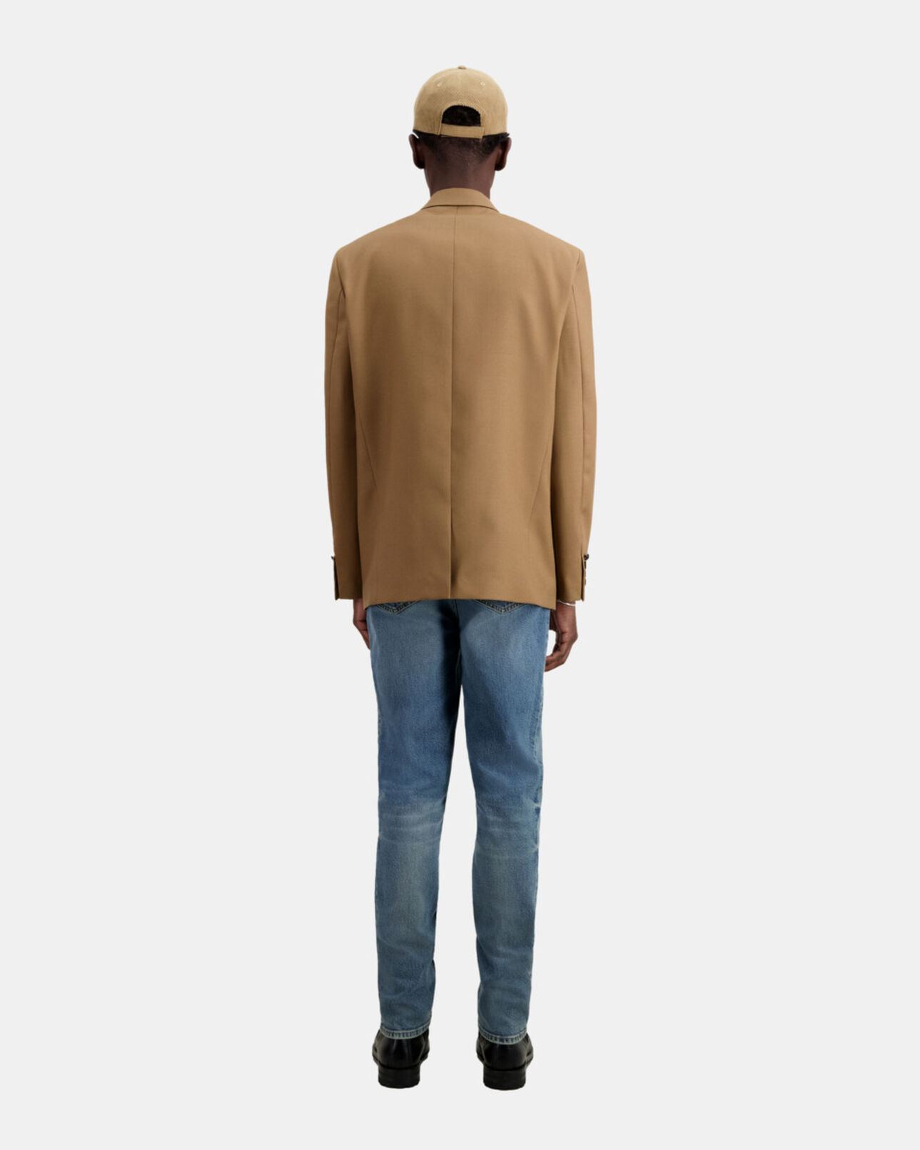 The Kooples HOMME CAMEL veste camel en laine