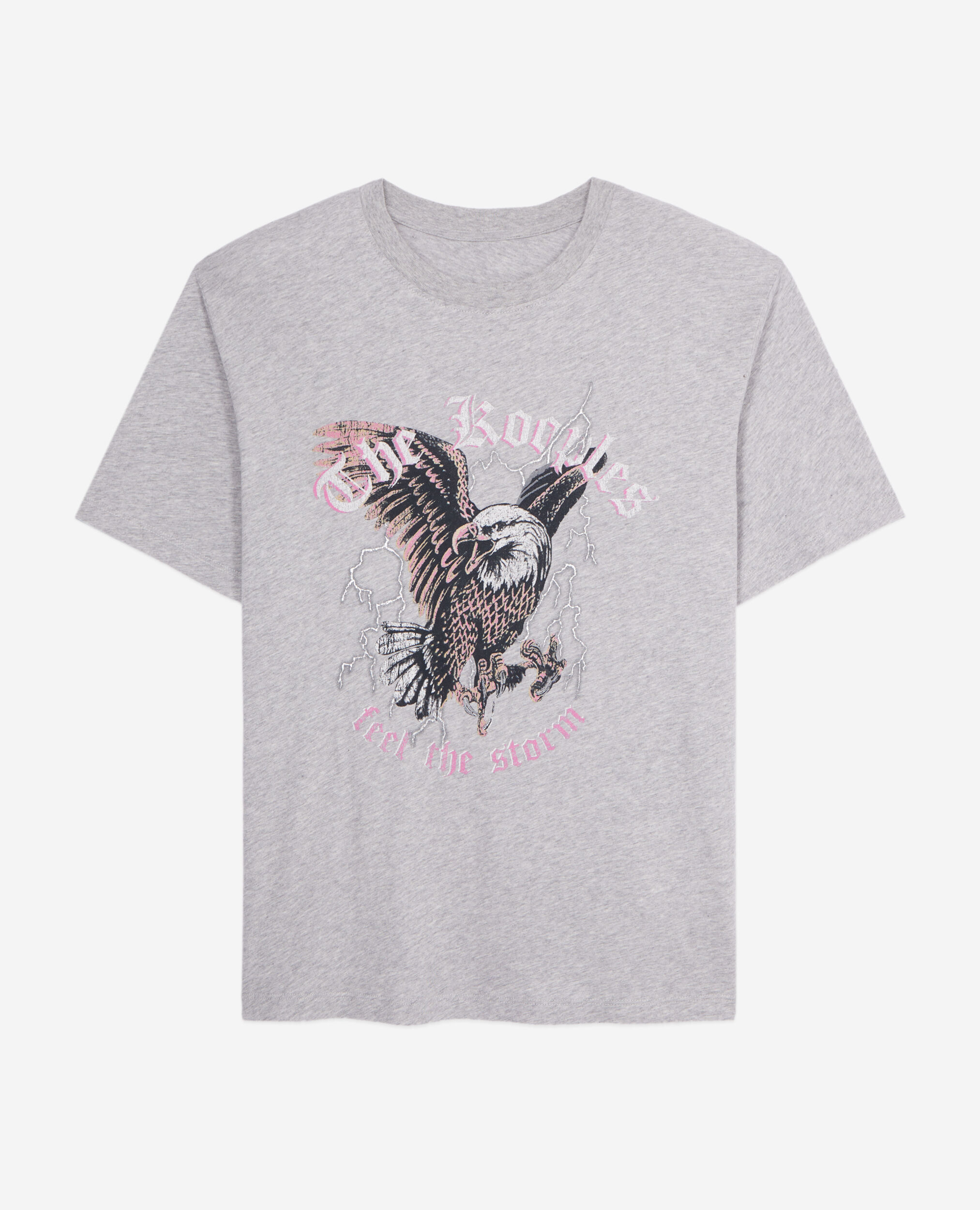 T shirt gris best sale clair