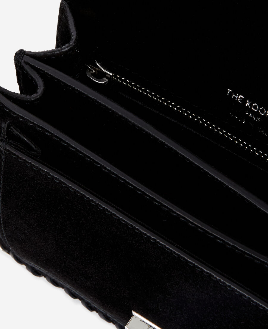 small emily bag in black leather