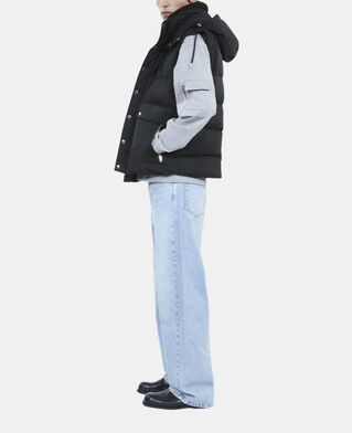 The Kooples MEN BLACK black sleeveless down jacket