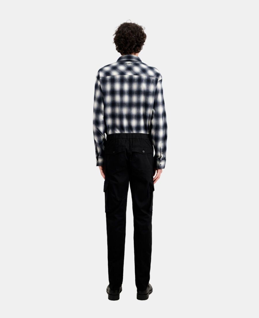 black cargo pants