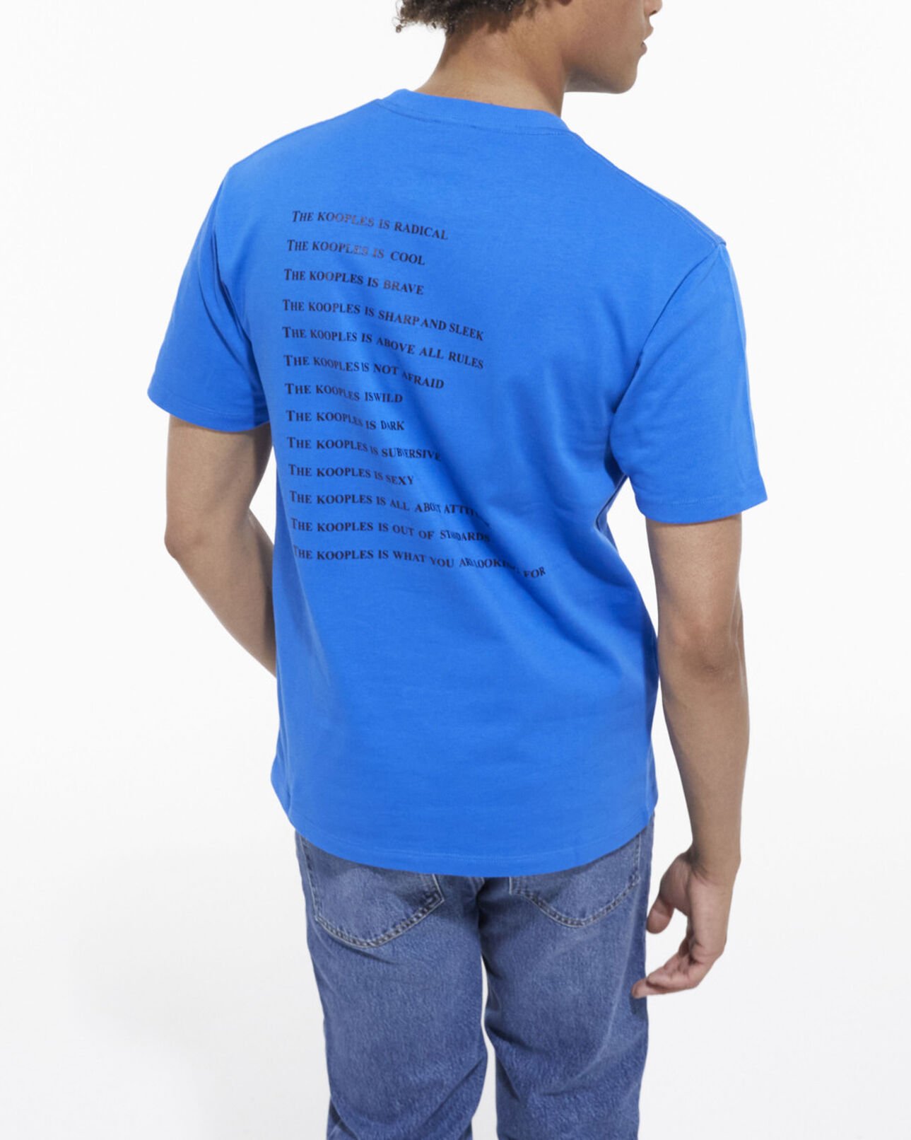 The Kooples HOMME INK BLUE t-shirt what is bleu