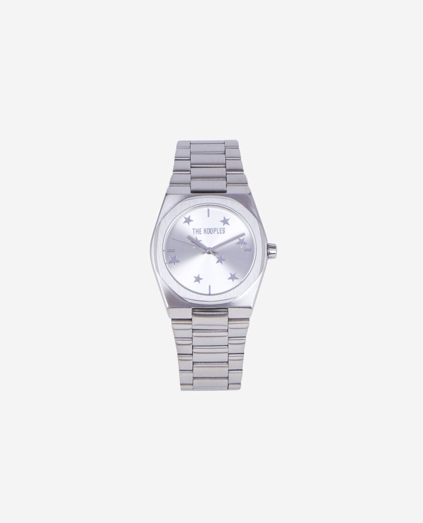 The Kooples MIXED SILVER silver star watch