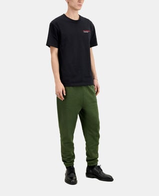 The Kooples MEN BLACK men's i love kooples black t-shirt