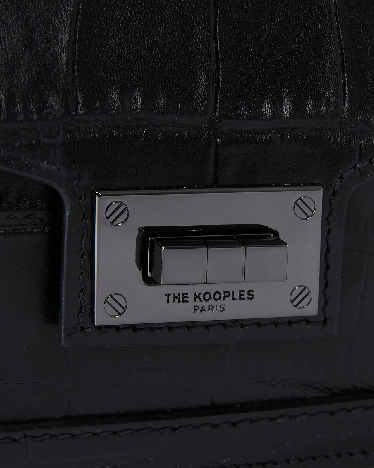 The Kooples FEMME BLACK sac emily nano black edition