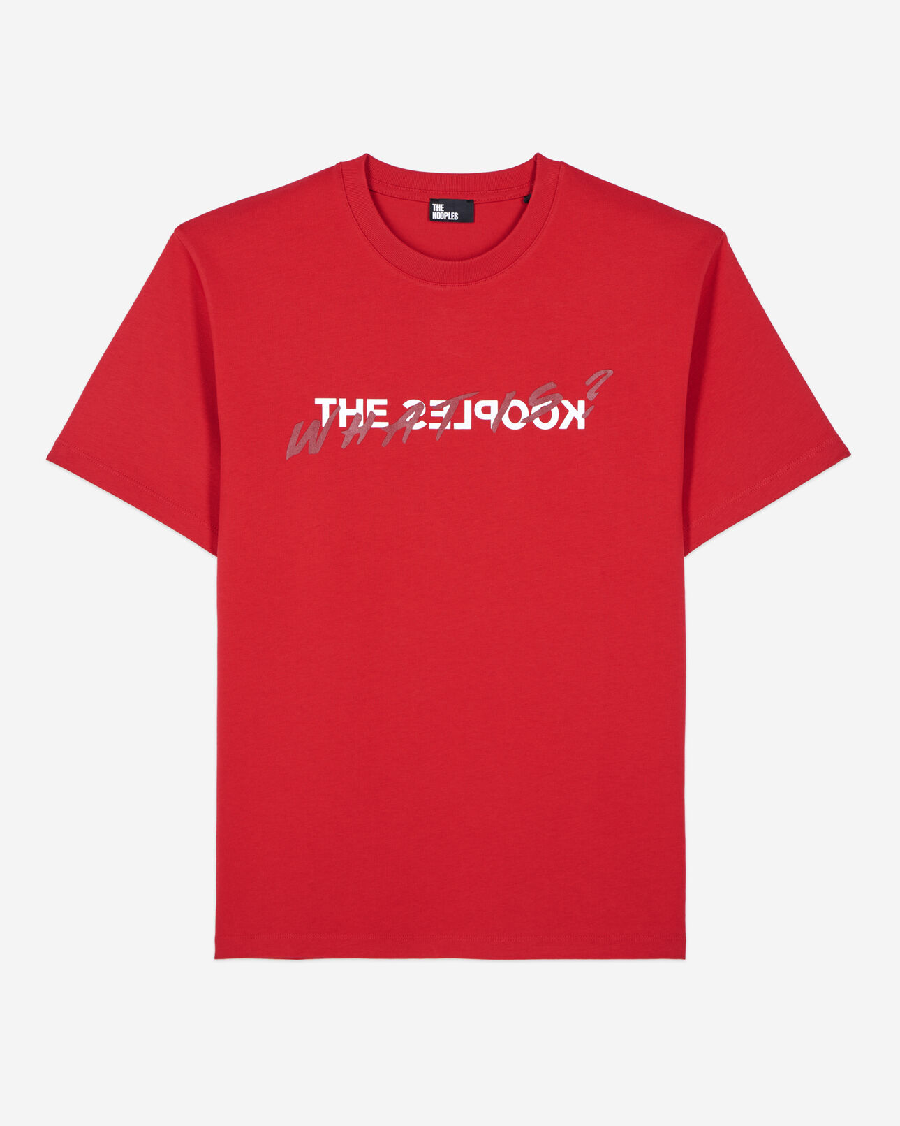 The Kooples MEN RUBIS red what is t-shirt