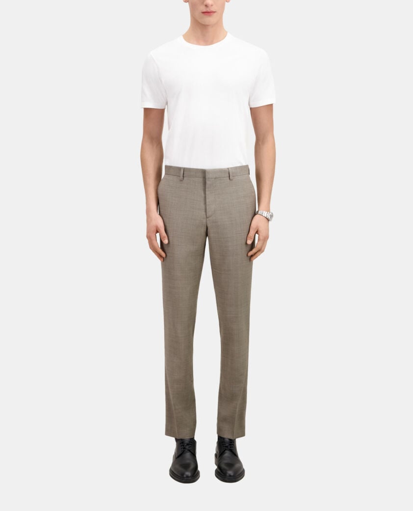 The Kooples HOMME BEIGE pantalon de costume en laine beige