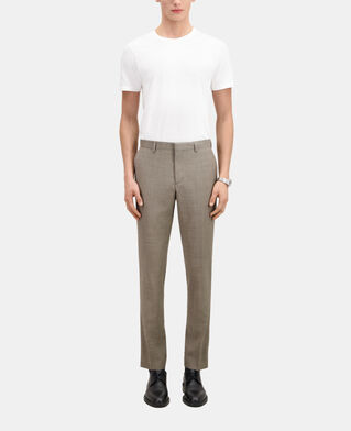 The Kooples HOMME BEIGE pantalon de costume en laine beige
