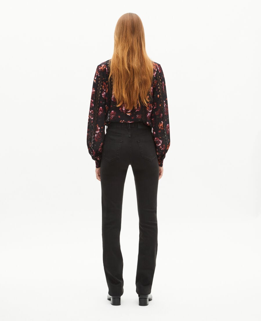 The Kooples F BLACK black long slim jeans