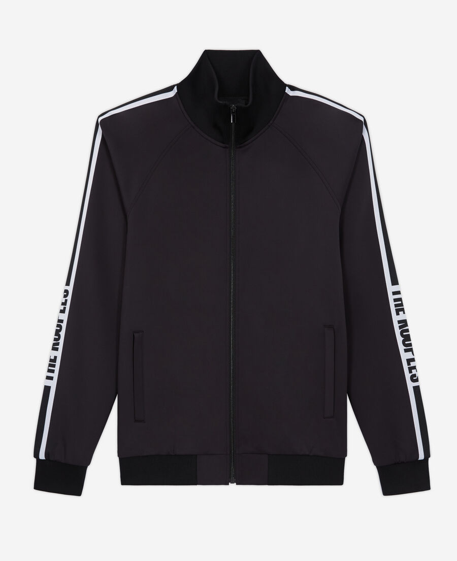 black logo jacket
