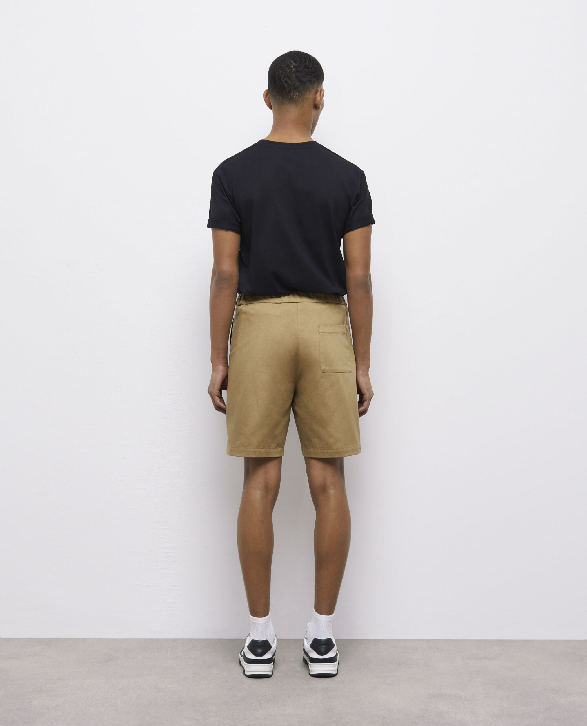 Beige shorts, BEIGE, hi-res image number null