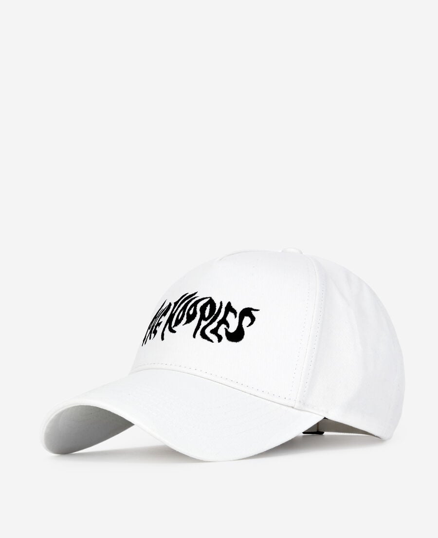 The Kooples MIXTE WHITE casquette blanche kooples on fire