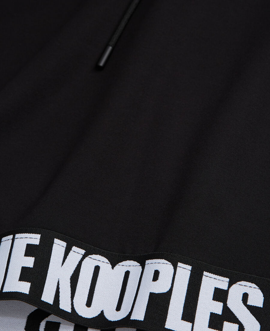 hooded sweatshirt with logo