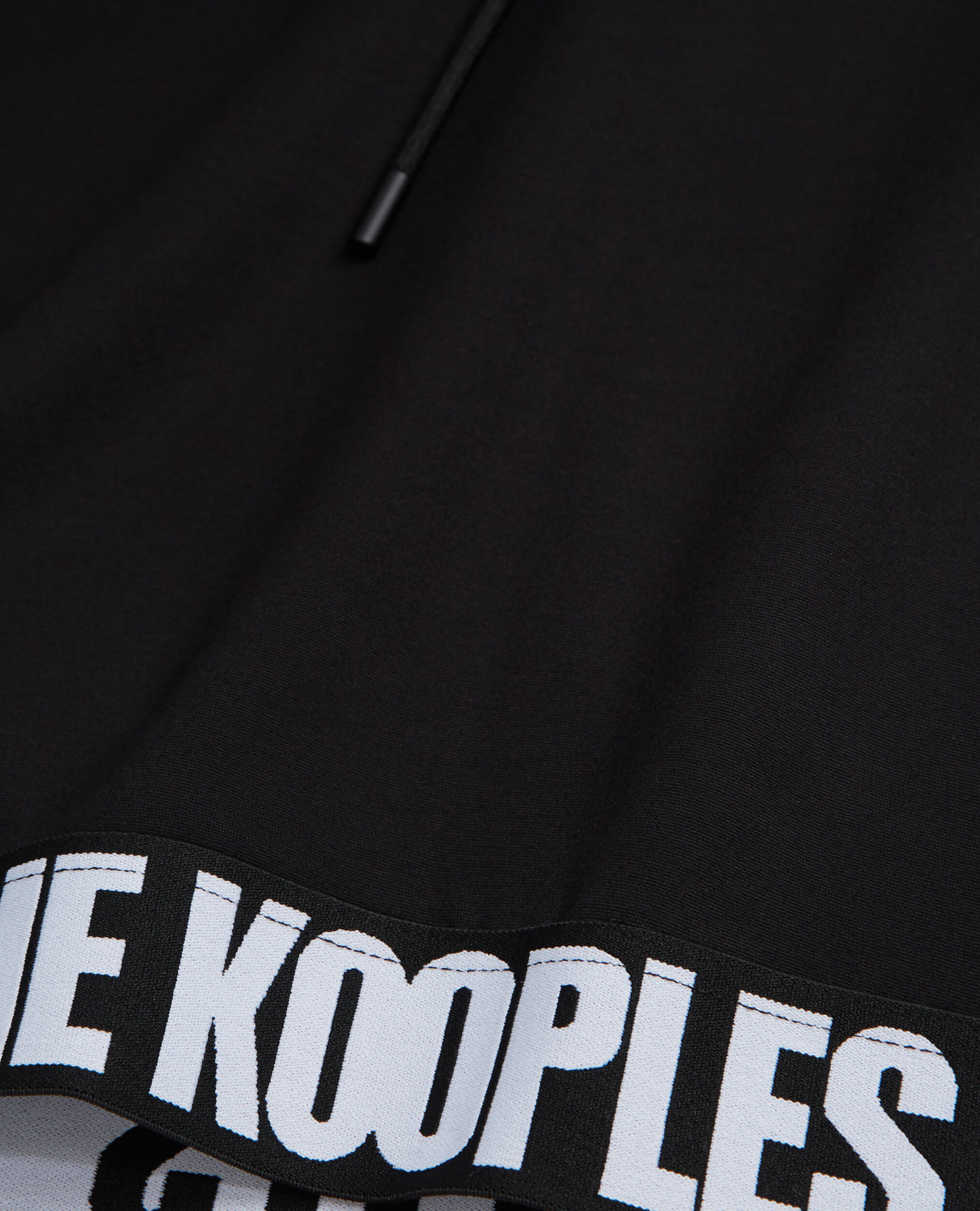 Hooded sweatshirt with logo, BLACK, hi-res image number null