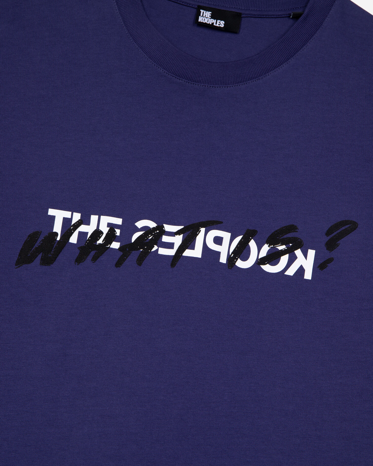 What is navy blue t-shirt, BLUE ATLANTIQUE, hi-res image number null