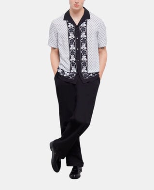 The Kooples H ECRU printed shirt