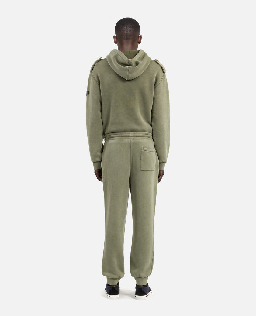 The Kooples MEN KAKI jogging suit with khaki crest
