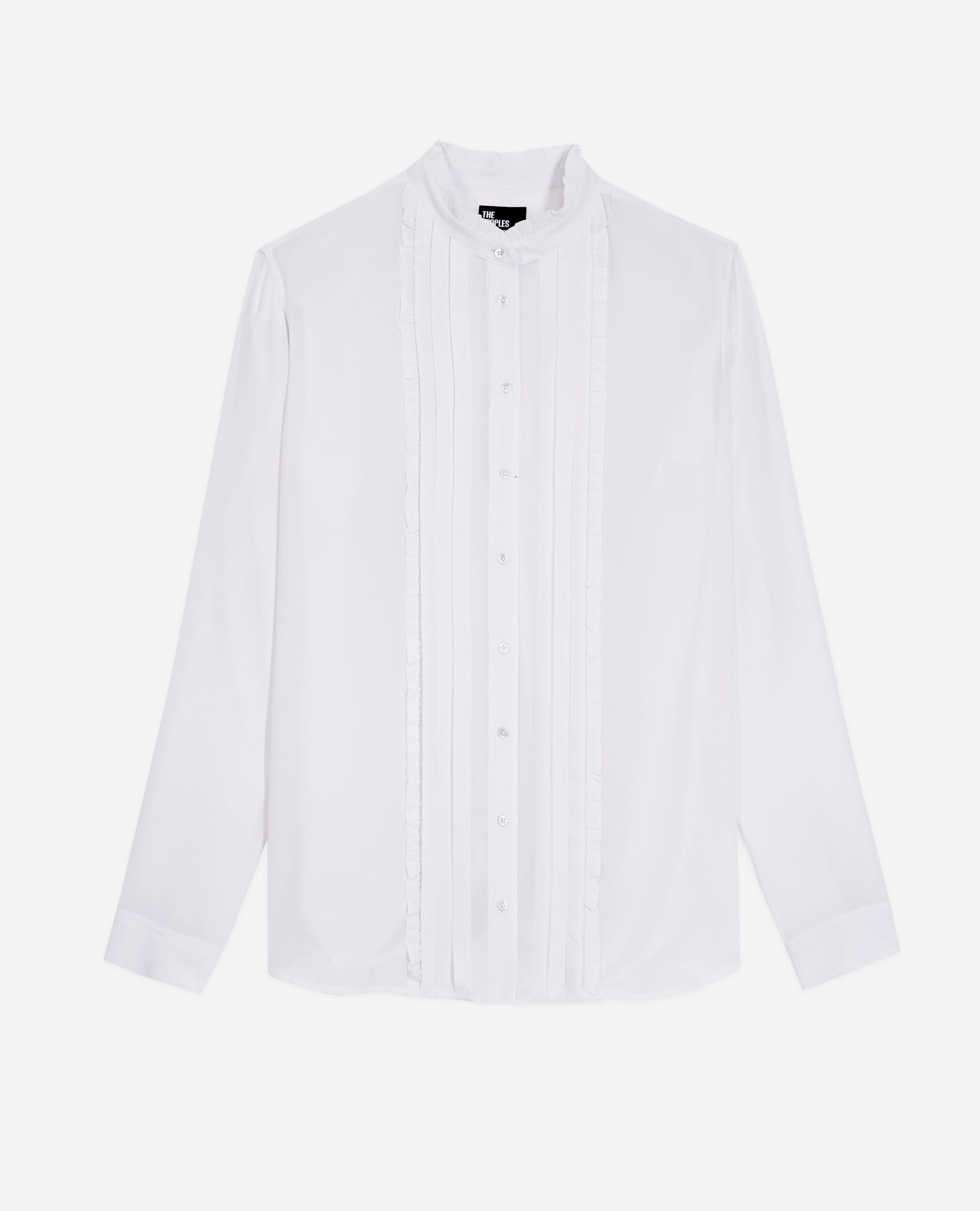 Chemise fluide blanche, WHITE, hi-res image number null