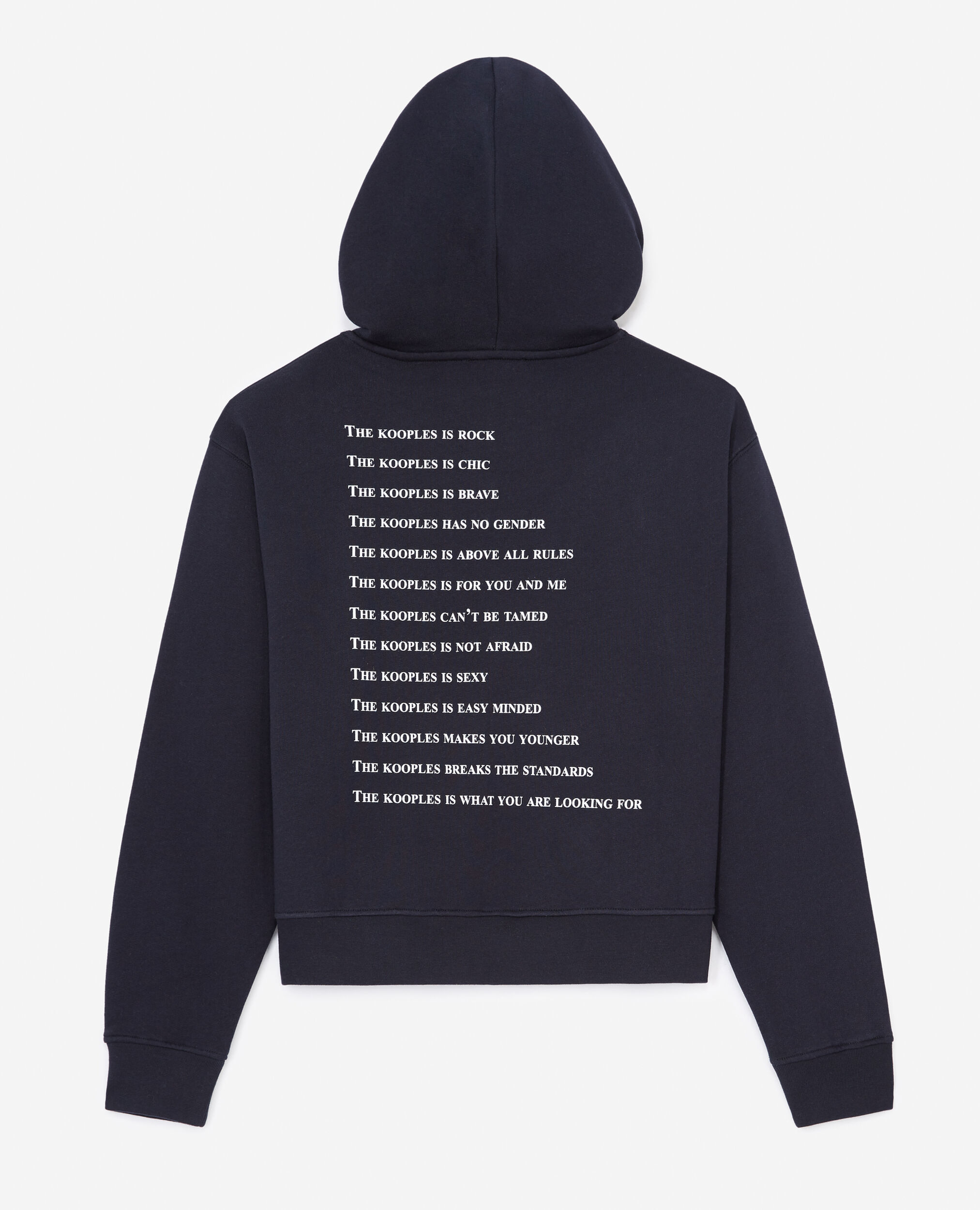 Sweat marine sérigraphie what is , NAVY, hi-res image number null