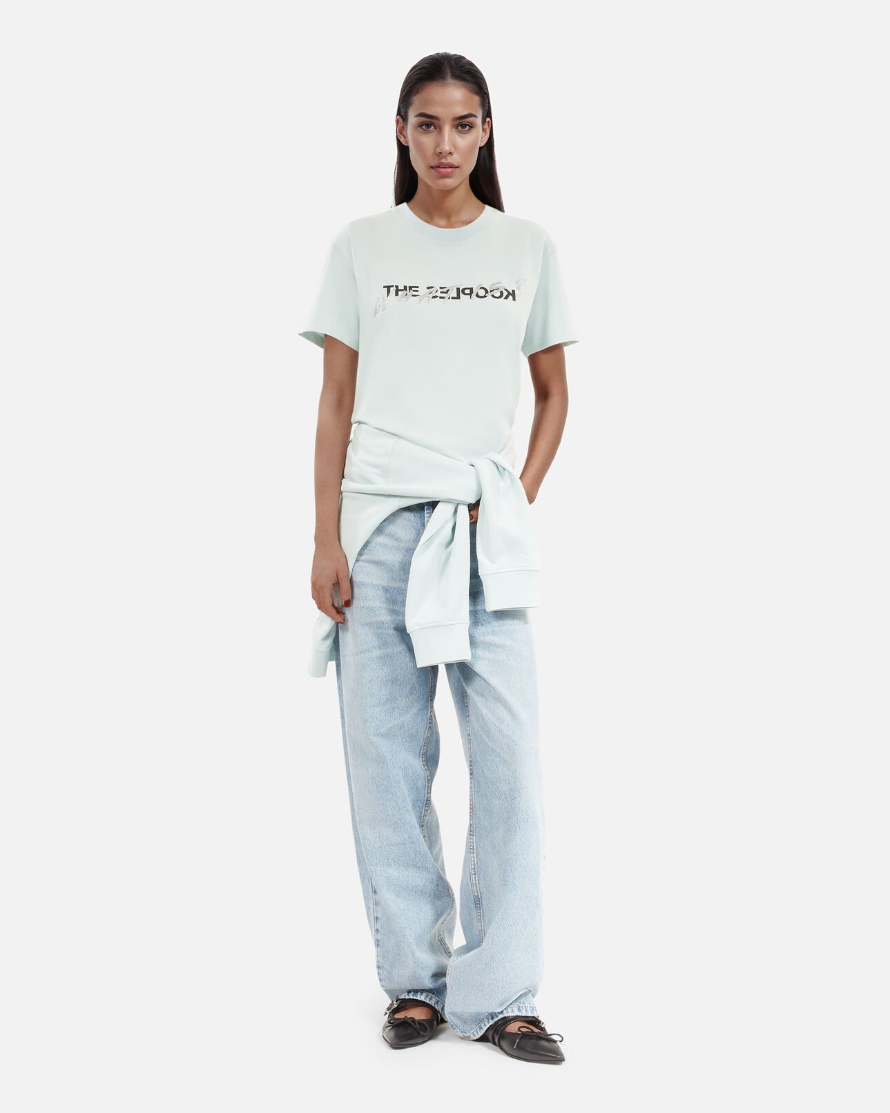 The Kooples FEMME BABY BLUE t-shirt what is bleu clair
