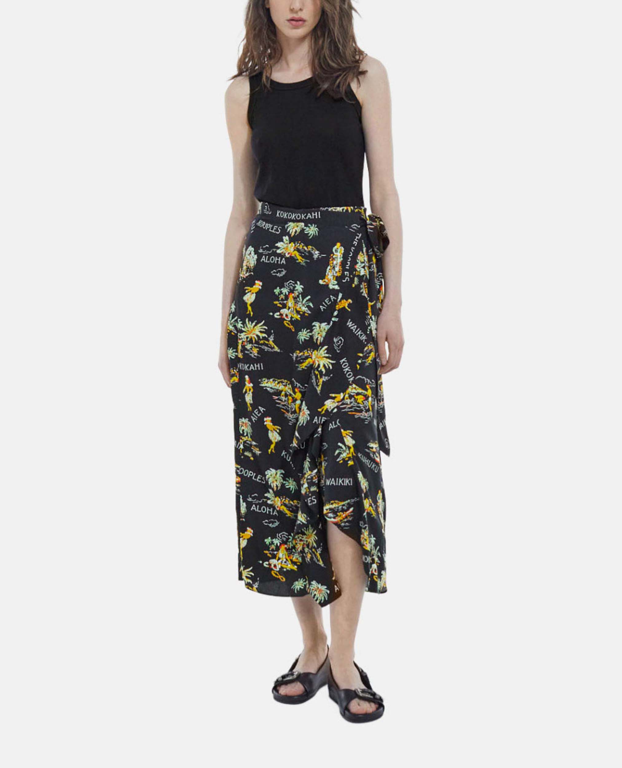 Hawaiian sarong 2025 skirt