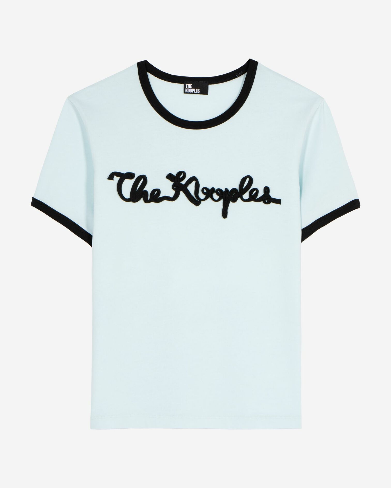 T-Shirt Stickerei Band hellblau, BABY BLUE, hi-res image number null