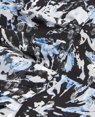 The Kooples DAMEN BLUE WHITE kurzes kleid weiß und blau print
