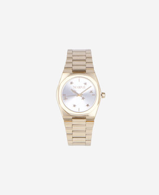 The Kooples UNISEX GOLD uhr mit goldenen sternen