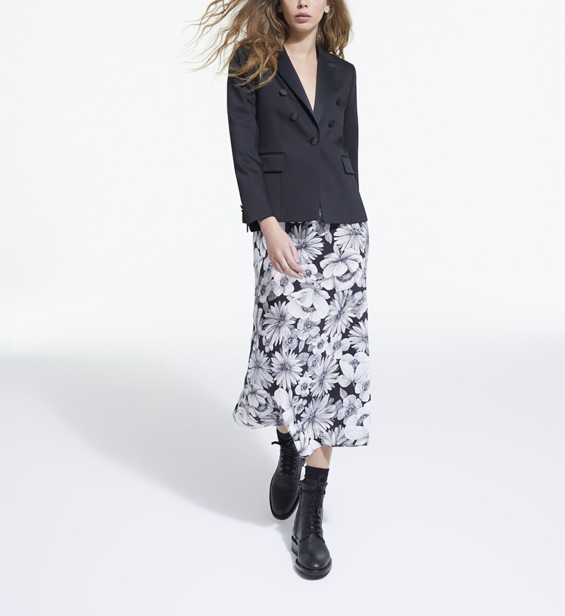 Jupe fleurie on sale the kooples
