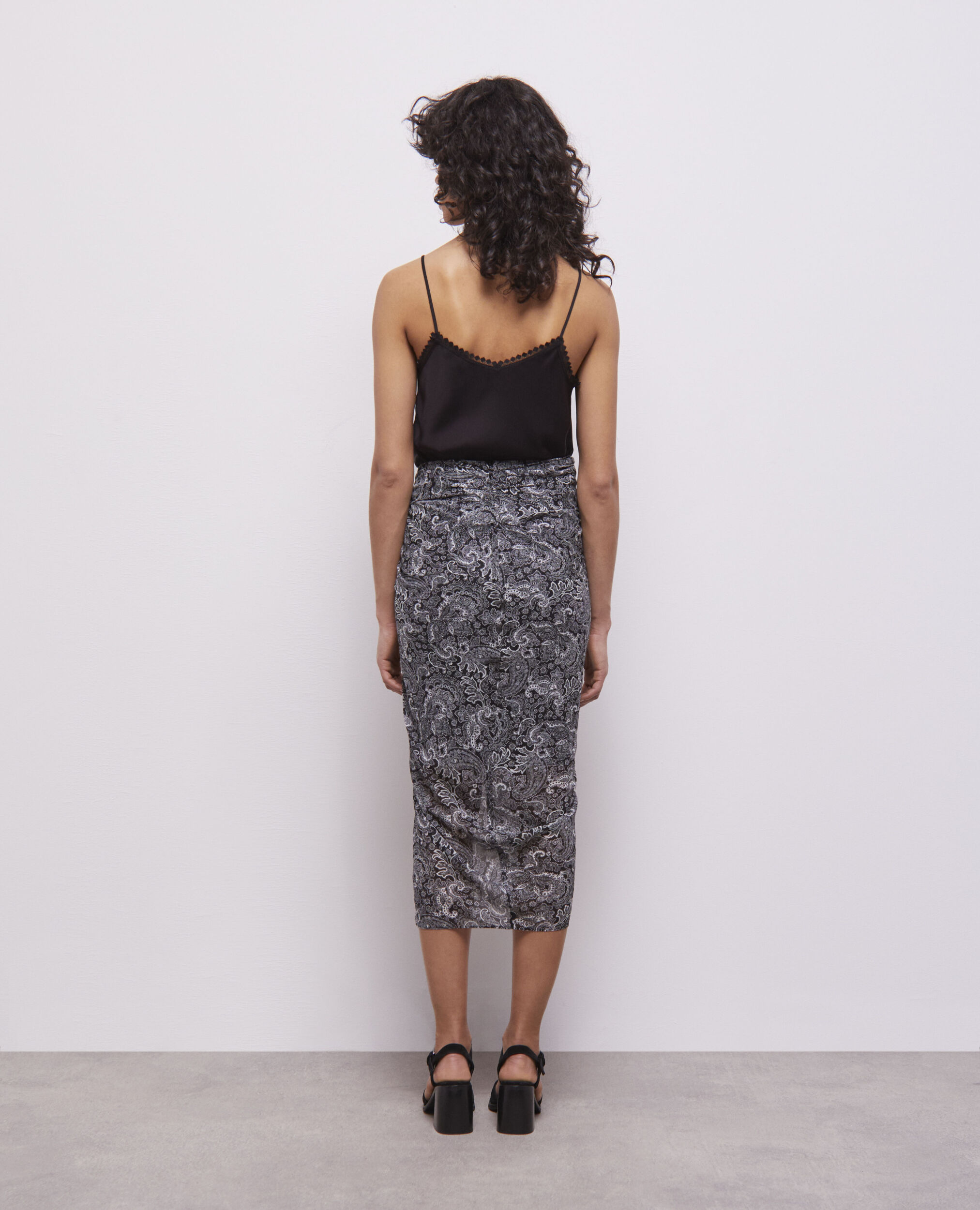 Mid length leopard skirts and dresses cheap