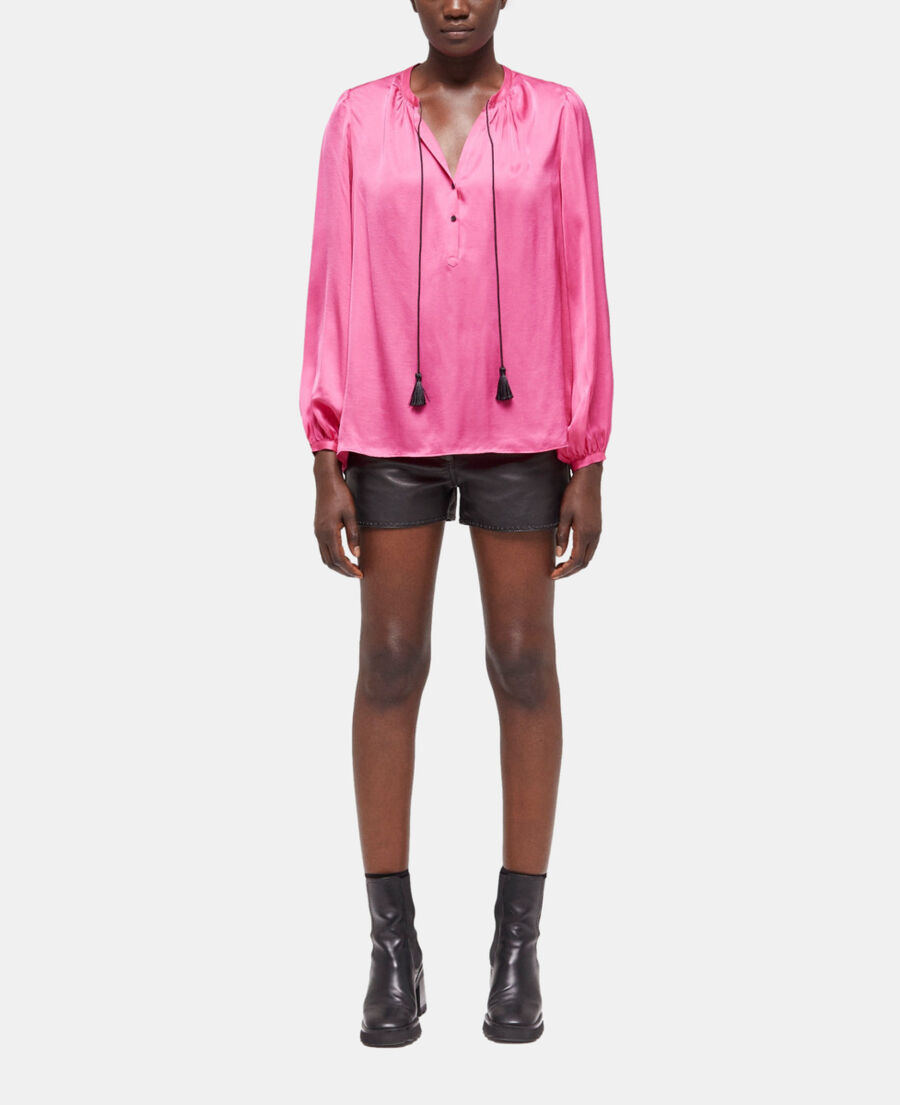 blouse rose