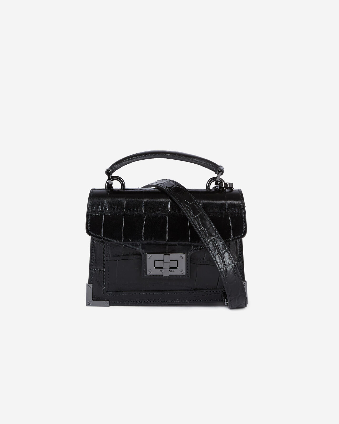 The Kooples FEMME BLACK sac emily nano black edition