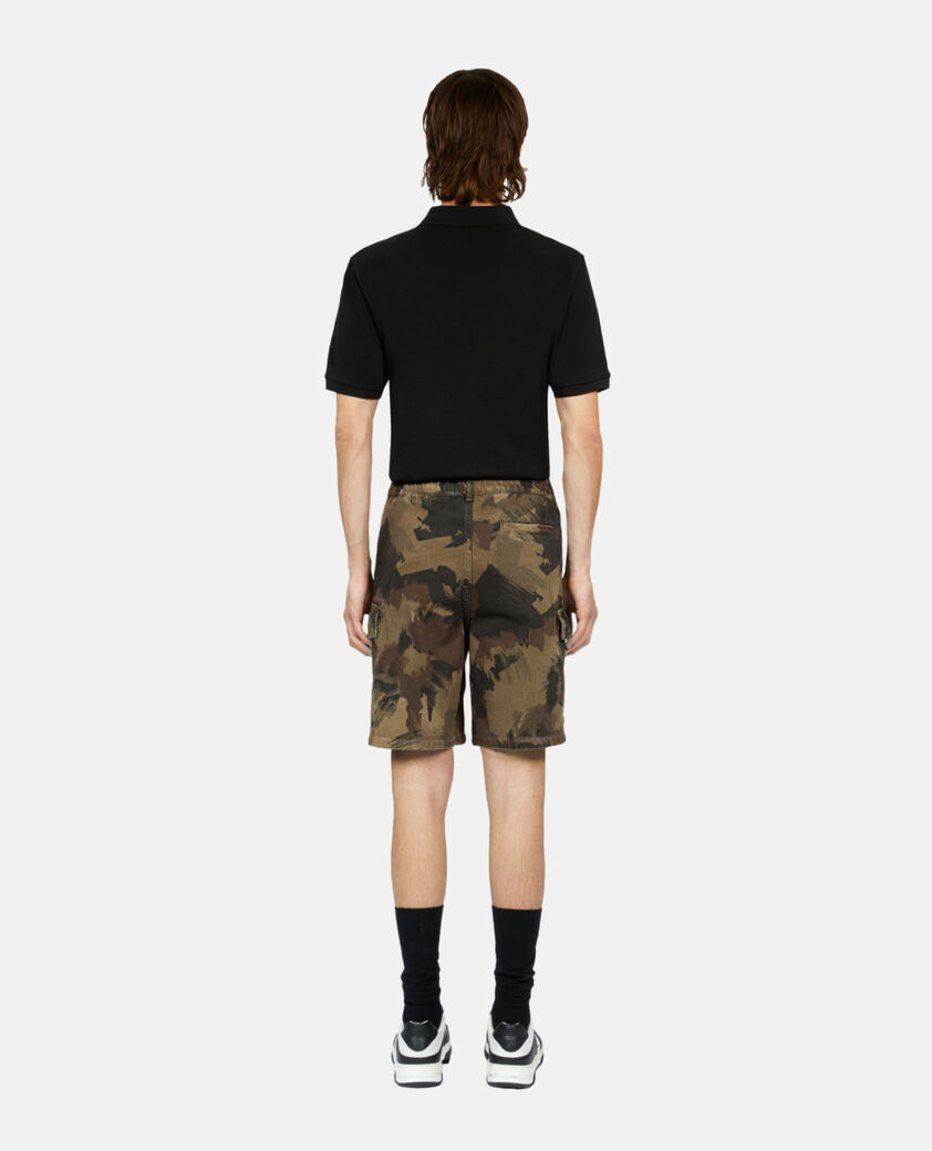The Kooples MEN CAMOUFLAGE_01 camouflage cargo shorts