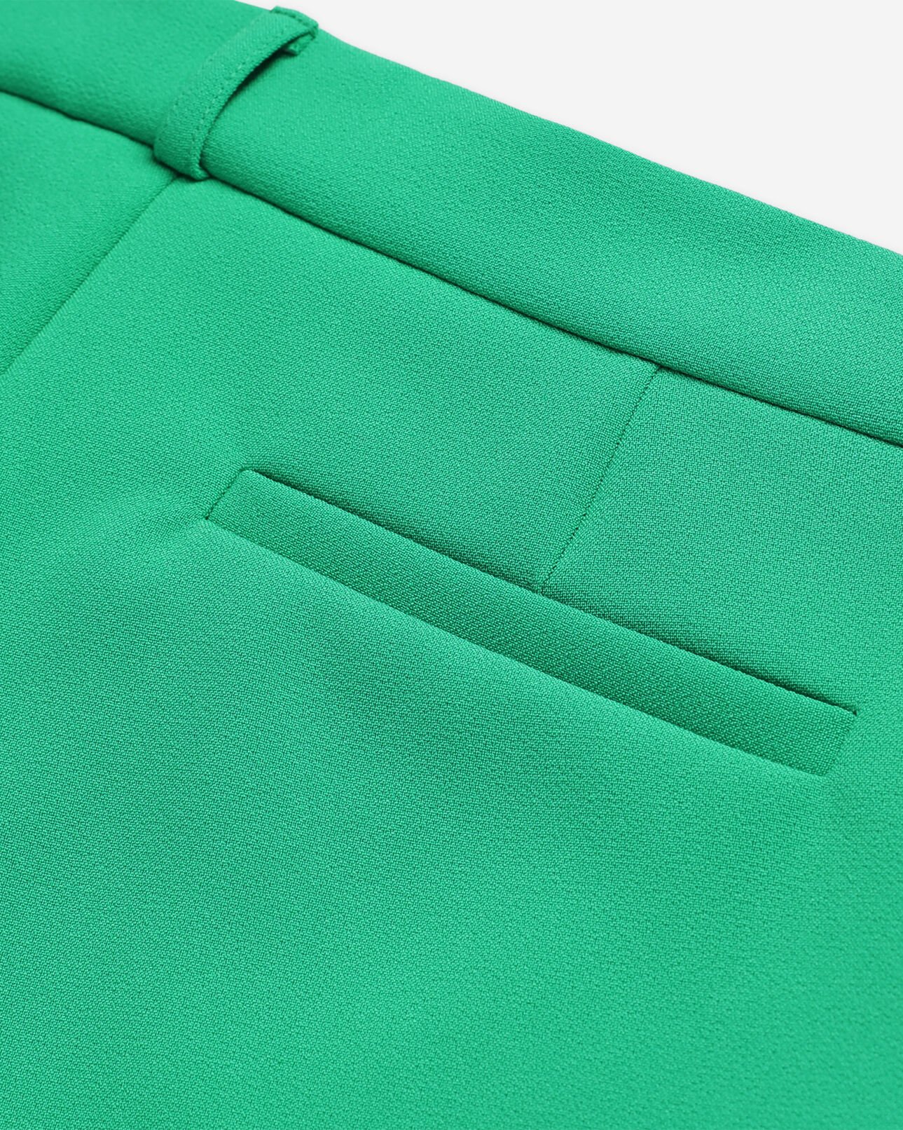 The Kooples FEMME GREEN short tailleur vert en crêpe