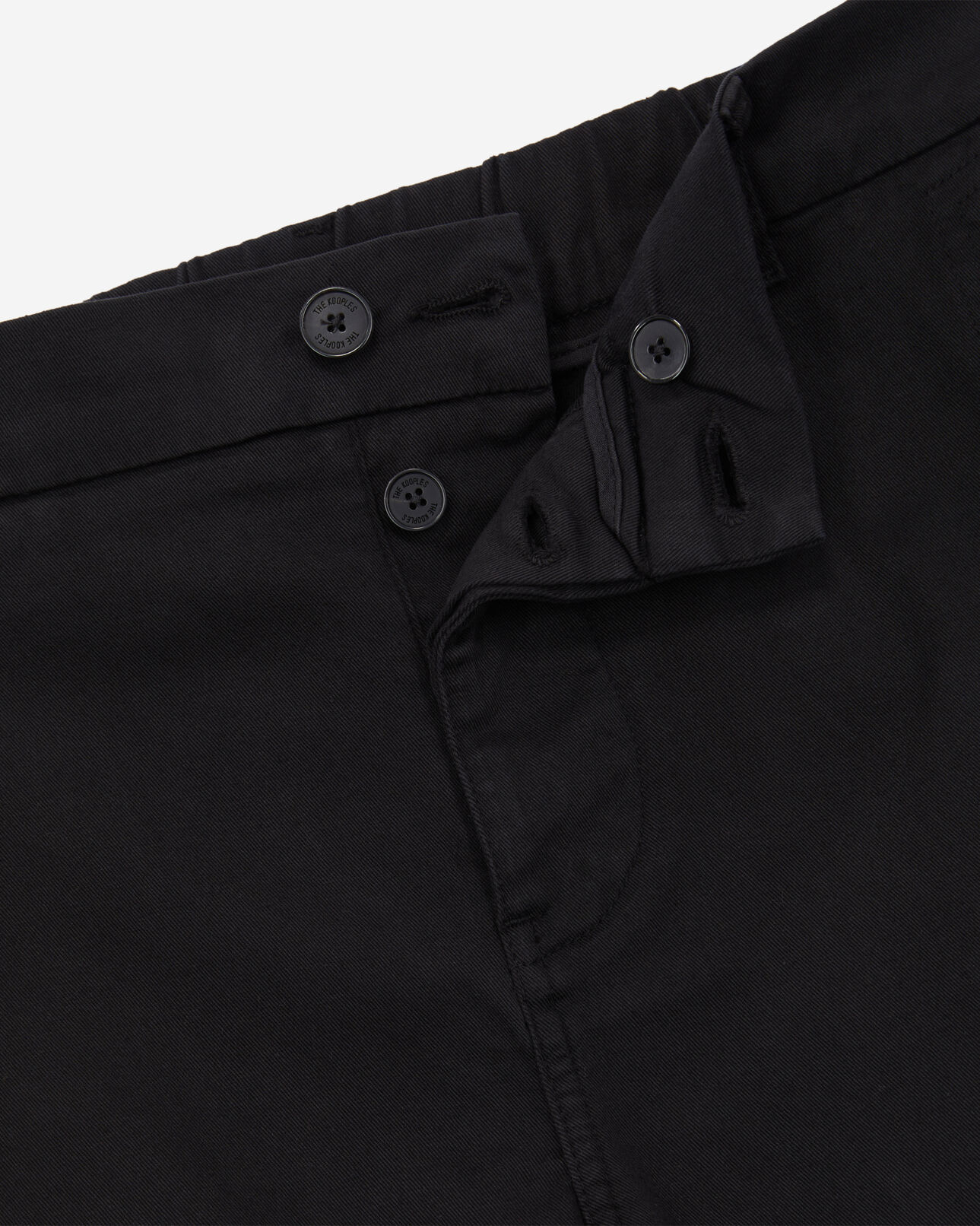 The Kooples MEN BLACK black cargo pants